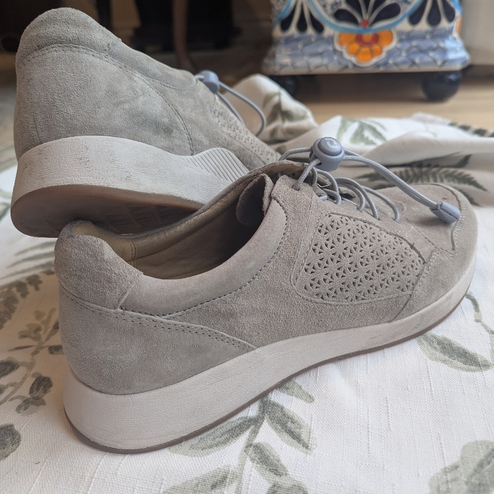 Dansko Gray Suede Sneakers Size 42